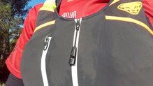 Manchas de sudor por la transpirabilidad de la Dynafit Alpine Running Vest 