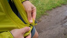 L.I.M Tempo Trail Jacket : Cierre para ventilar