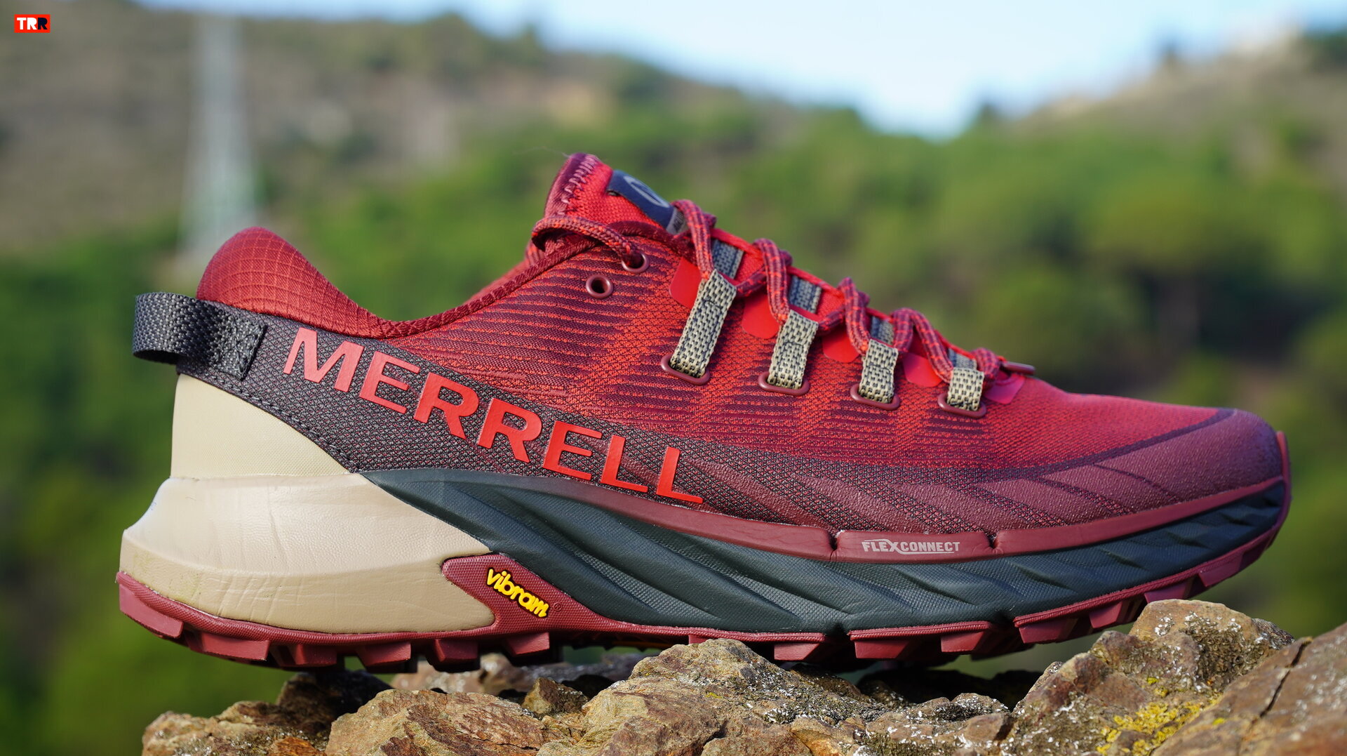 Zapatillas Merrell Agility Peak 5 Gore-Tex Beige Marrón al Mejor Precio