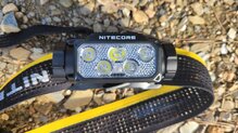 Gran superficie de luz en este Nitecore HC60 UHE