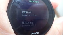 Suunto Spartan Sport WristHR: El objetivo del intervalo y de la recuperacin.