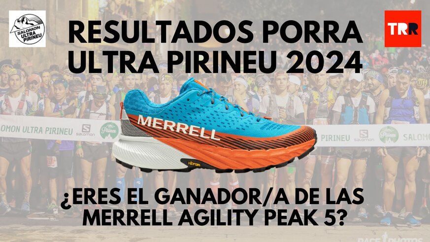 Porra TRR del Ultra Pirineu 2024.

As quedaron vuestras votaciones para el ganador y la ganadora de la carrera de 100 km de la Salomon Ultra Pirineu 2024.

Consulta el ganador de las Merrell Agility Peak 5 que sortebamos por participar.